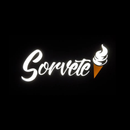 Luminoso em LED - Sorvete - Letreiro - Luminária de Parede - 55x20cm - Fonte Bivolt