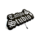 Luminoso em LED - Tattoo Studio - Luminária de Parede - Display Bar - 40x20cm - Fonte Bivolt