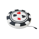 Luminoso em LED - Poker Ficha - Luminária de Parede - Display Bar - 31x31cm - Fonte Bivolt