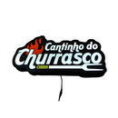 Luminoso em LED - Cantinho do Churrasco - Luminária de Parede - Display Bar - 50x25cm - Fonte Bivolt