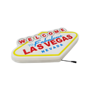 Luminoso em LED - Welcome to Las Vegas - Luminária de Parede - Display Bar - 50x25cm - Fonte Bivolt